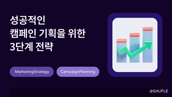 성공적인 캠페인 기획을 위한 3단계 전략